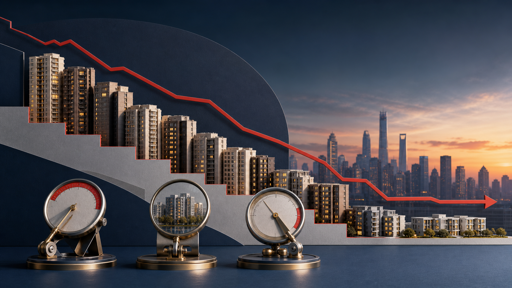 6月百强房企销售再降13%：房价调整近五年，为什么“底部”仍不能只看跌幅？